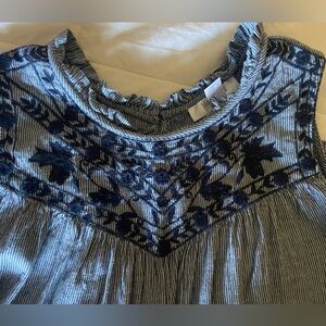 Motherhood Maternity sleeveless blouse large